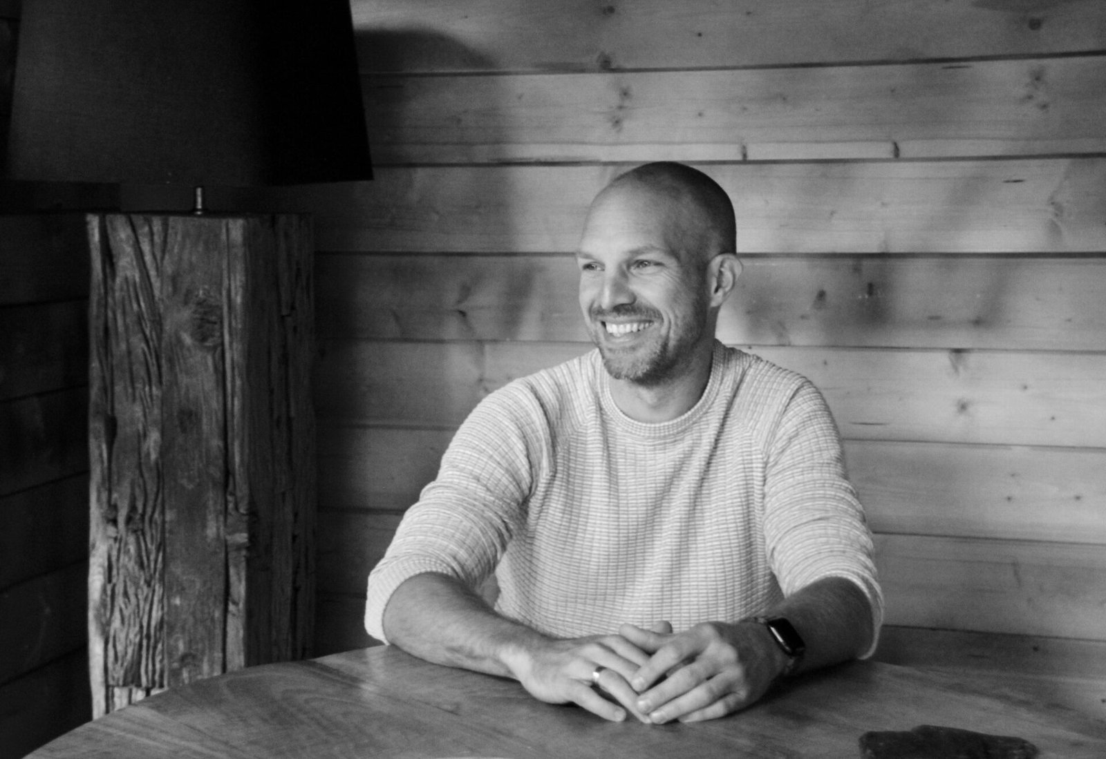 lifecoach potret Guus van zeijl zwart wit